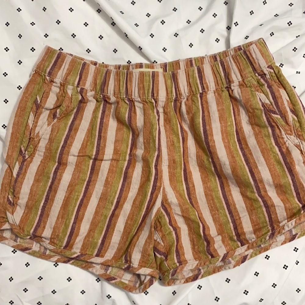 Madewell elastic waist band shorts